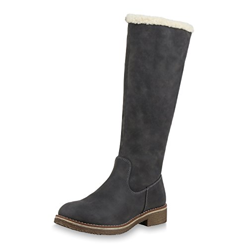 SCARPE VITA Damen Winterstiefel Warm Gefütterte Stiefel Winter Boots Kunstpelz 152545 Grau Grau Total 37 SCARPE VITA Damen Winterstiefel Warm Gefütterte Stiefel Winter Boots Kunstpelz 152545 Grau Grau Total 37 von SCARPE VITA