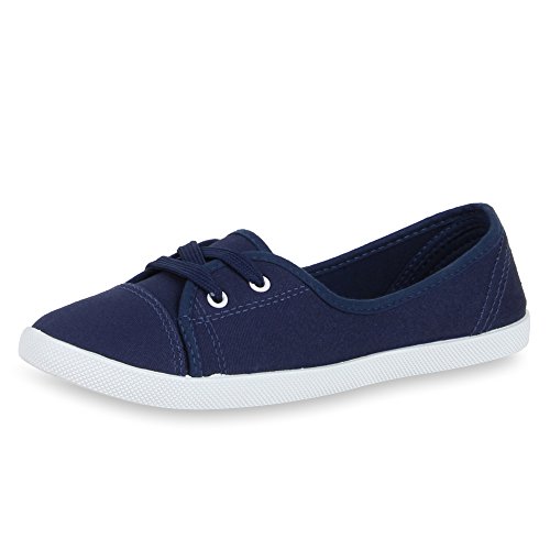 SCARPE VITA Sportliche Damen Ballerinas Stoff Slipper Schnürschuhe Sneaker Flats Freizeit Schuhe Basic Turnschuhe 160493 Dunkelblau Basic 40 SCARPE VITA Sportliche Damen Ballerinas Stoff Slipper Schnürschuhe Sneaker Flats Freizeit Schuhe Basic Turnschuhe 160493 Dunkelblau Basic 40 von SCARPE VITA