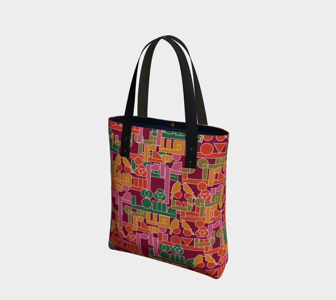 Arabisch Kalligraphie Liebe/Hobb Und Co Rote Handtasche von SCENEStudioWorks
