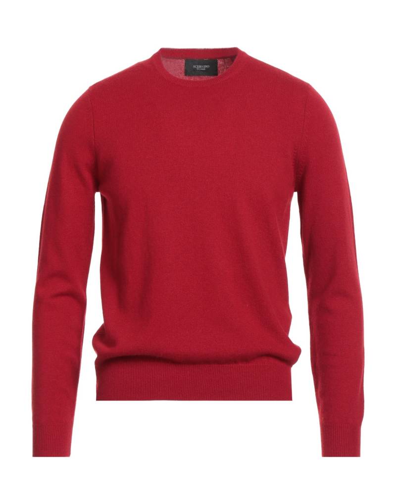 SCERVINO Pullover Herren Rot von SCERVINO