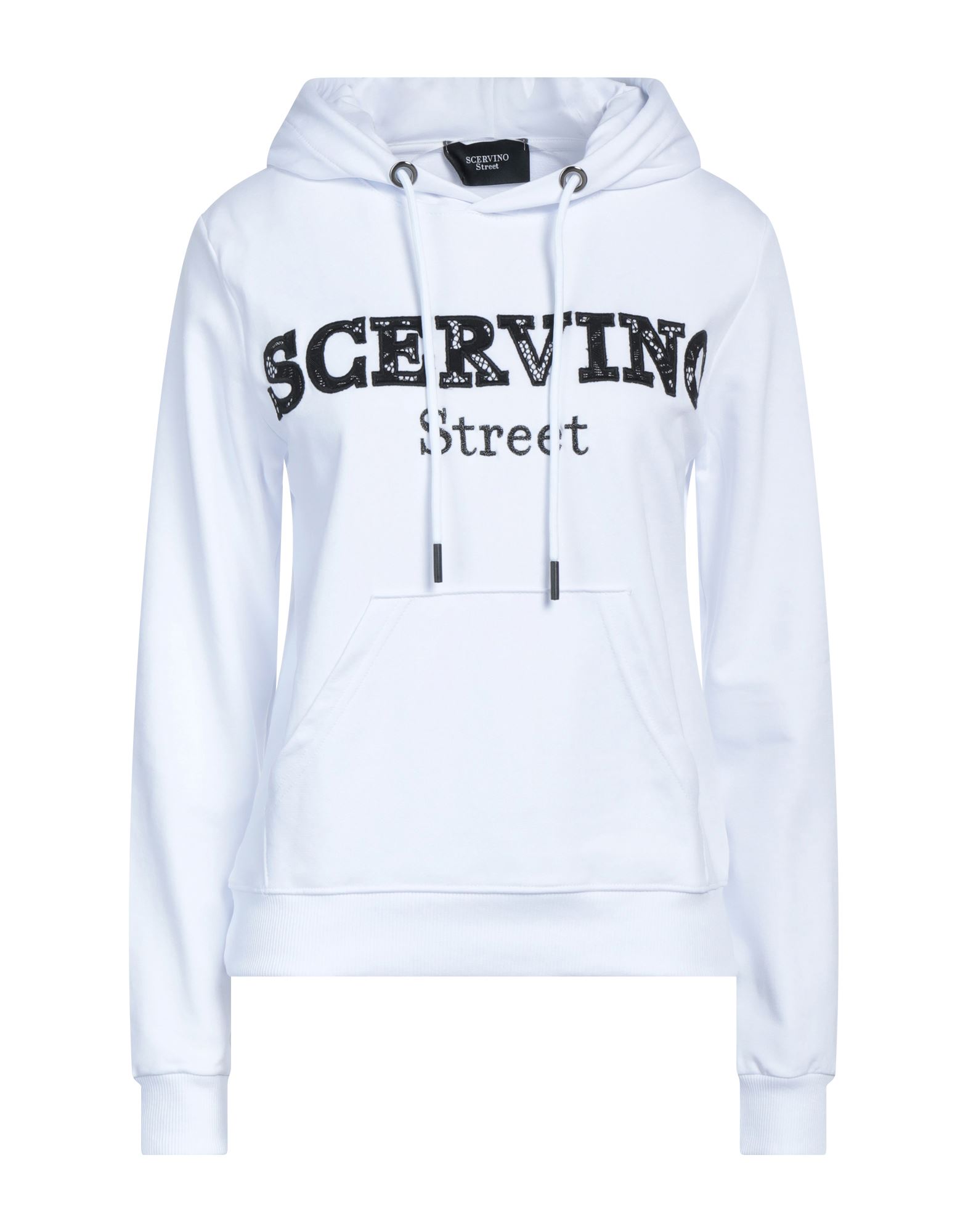 SCERVINO Sweatshirt Damen Weiß von SCERVINO