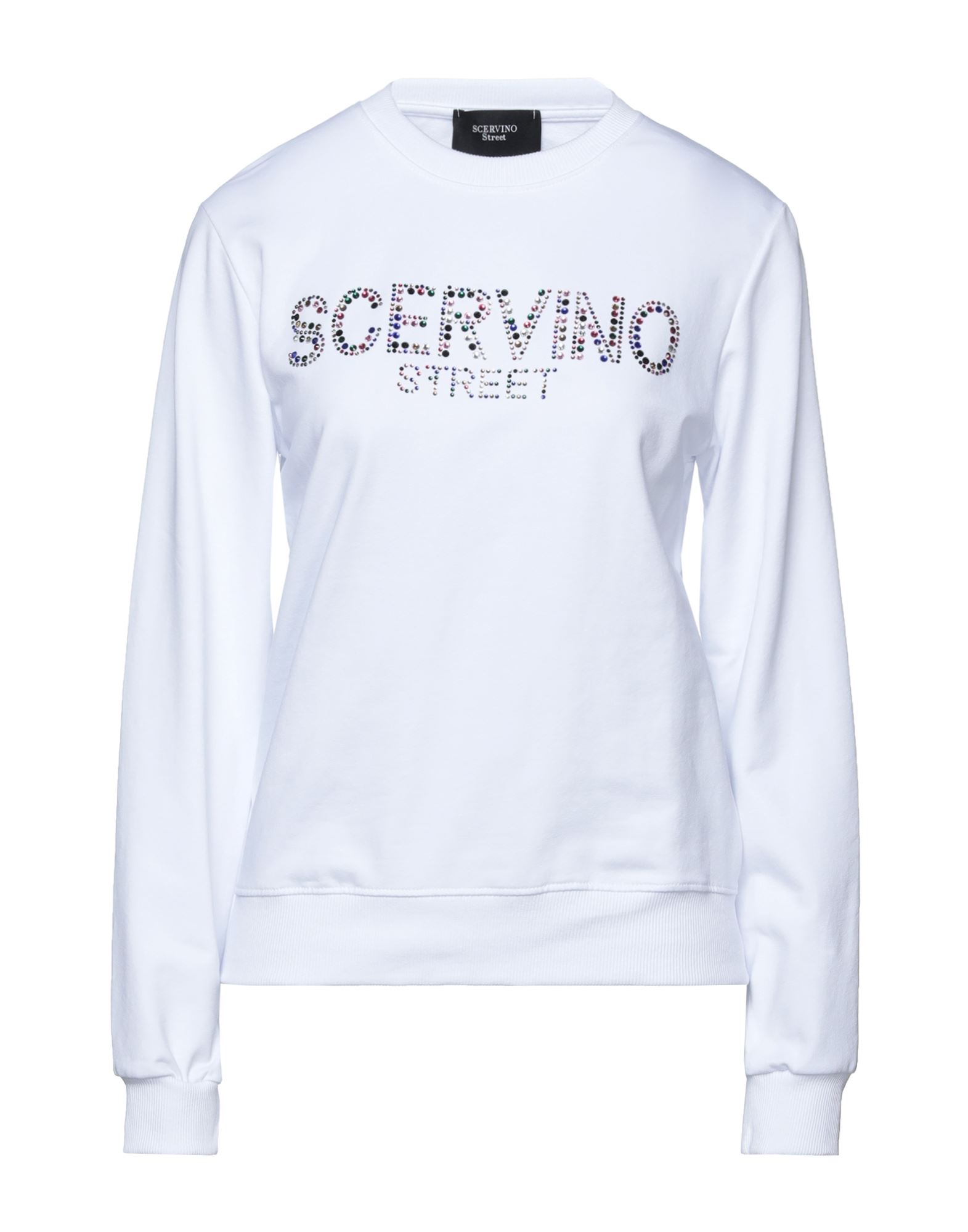 SCERVINO Sweatshirt Damen Weiß von SCERVINO