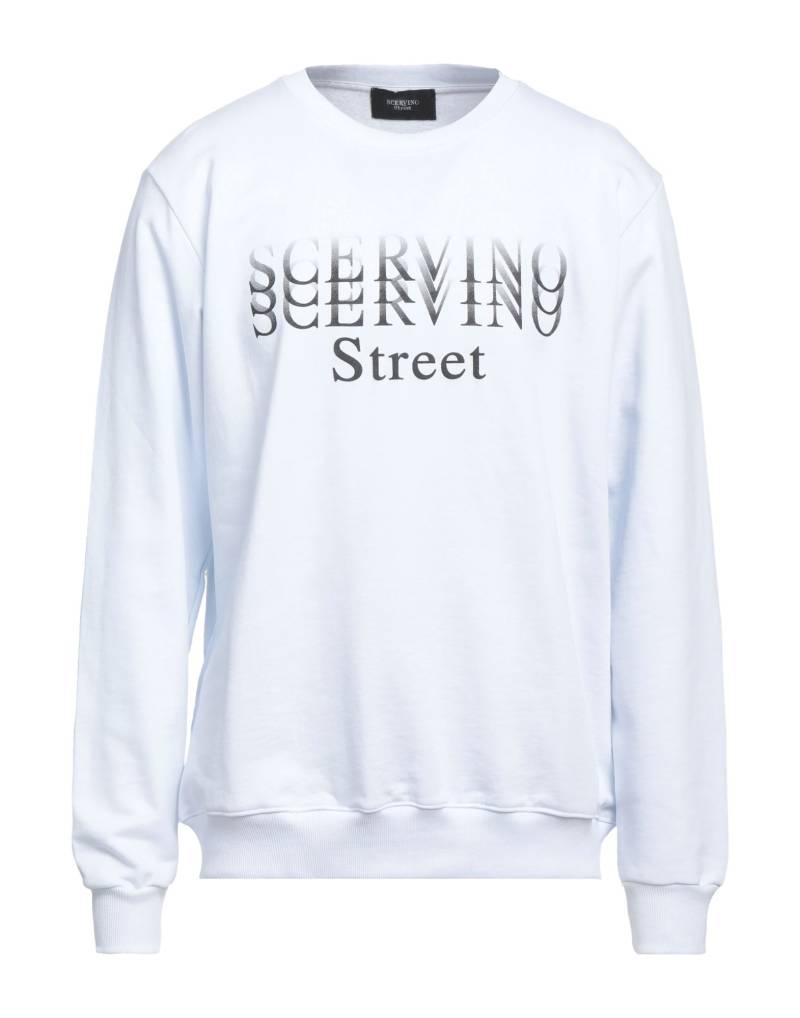 SCERVINO Sweatshirt Herren Weiß von SCERVINO