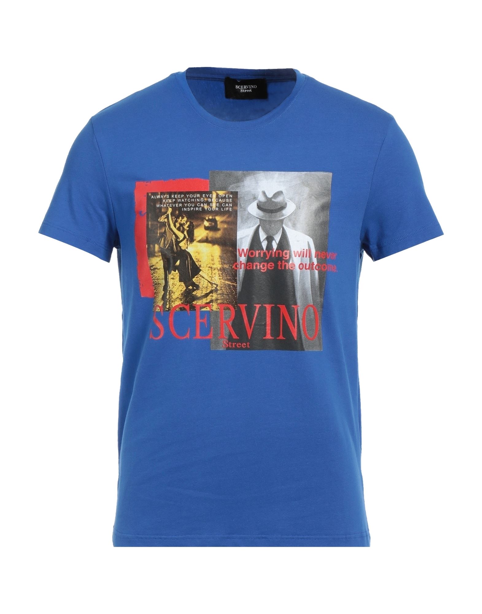 SCERVINO T-shirts Herren Königsblau von SCERVINO