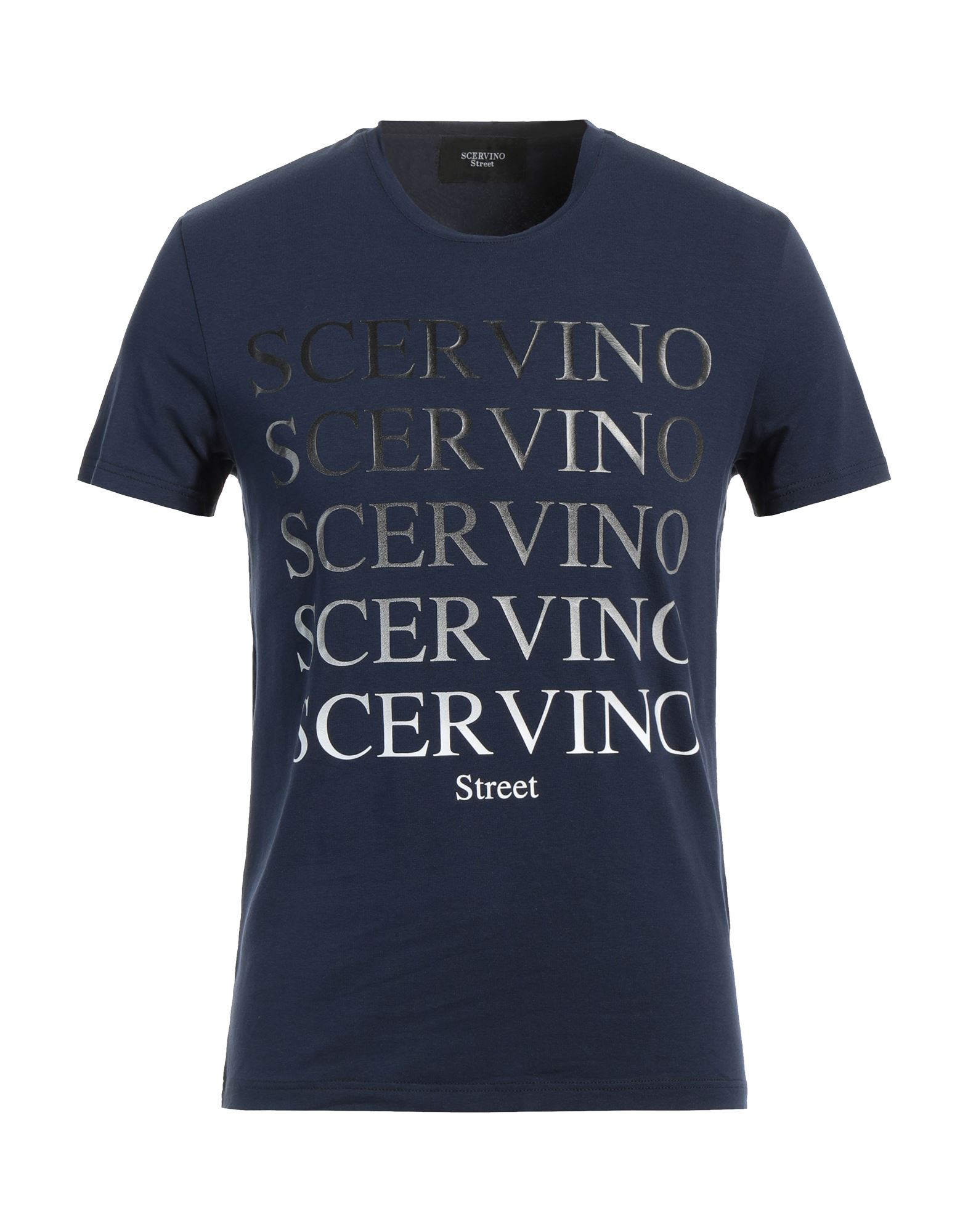 SCERVINO T-shirts Herren Nachtblau von SCERVINO