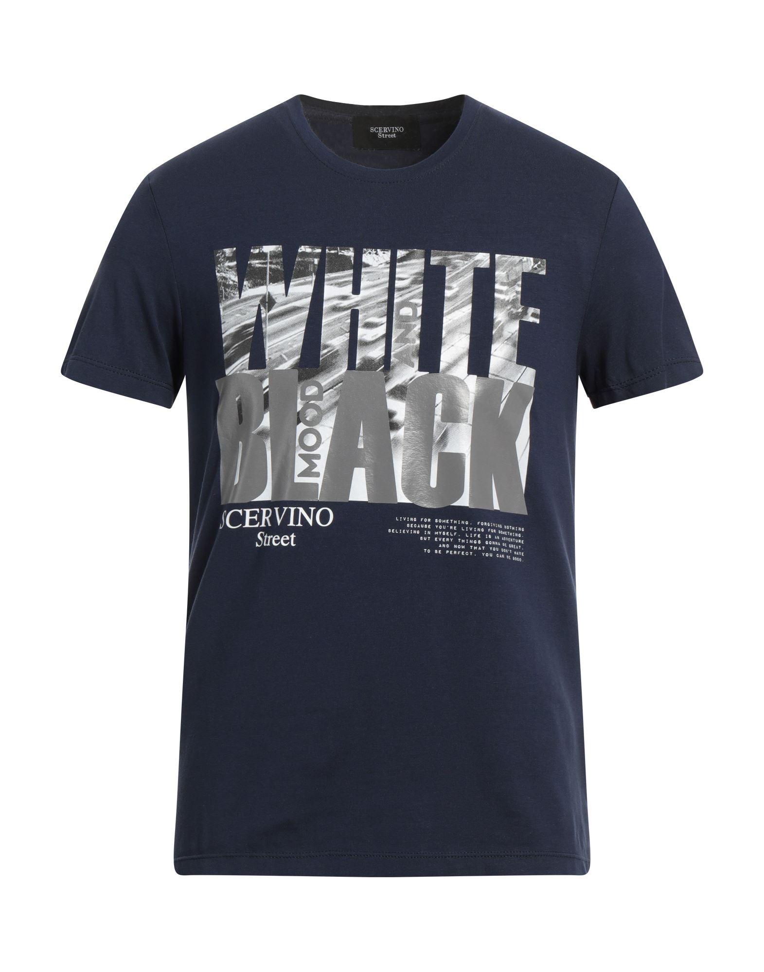 SCERVINO T-shirts Herren Nachtblau von SCERVINO