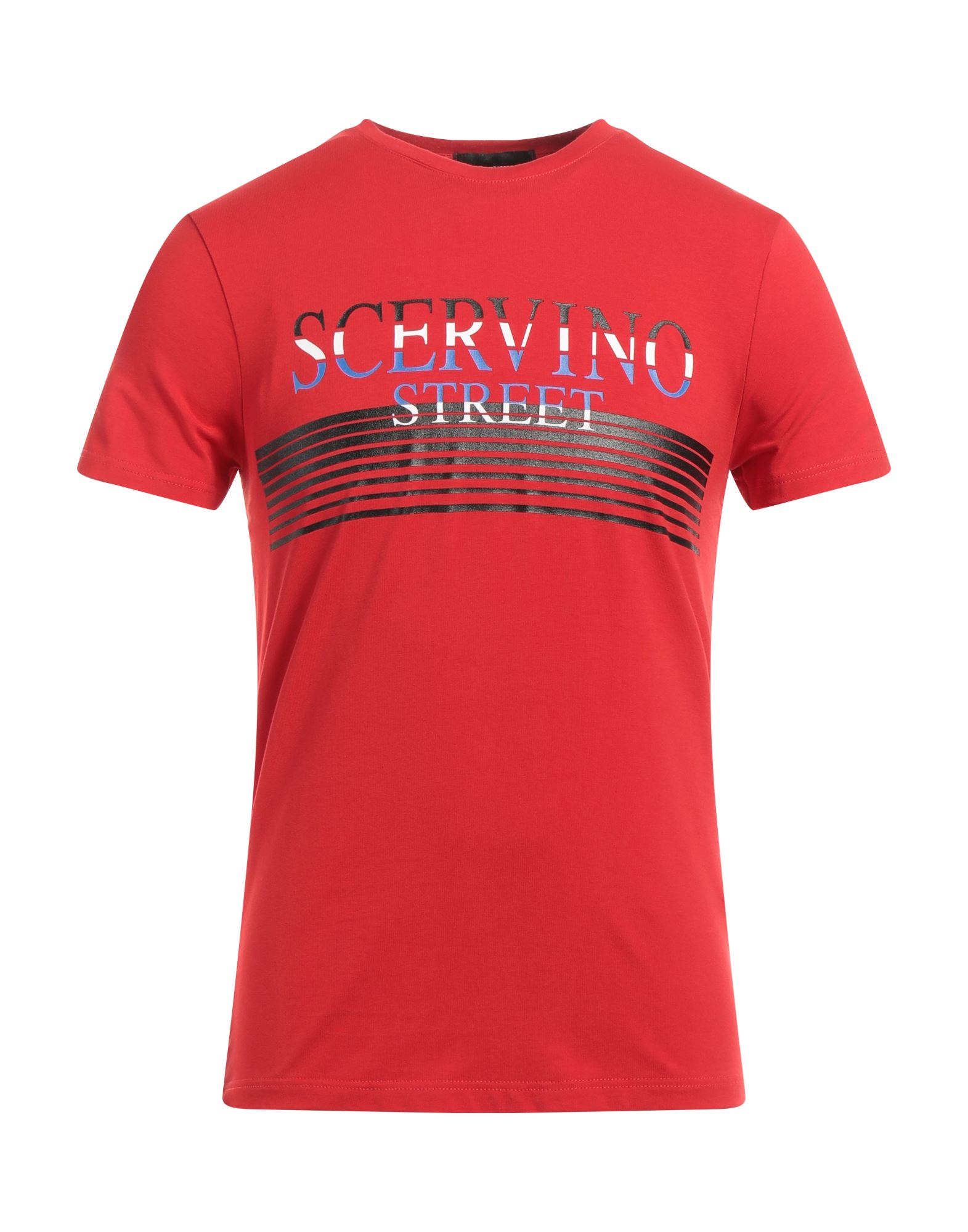 SCERVINO T-shirts Herren Rot von SCERVINO