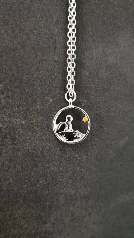 Halskette Kleiner Prinz Minigeschenk Kinderschmuck von SCHAU1MALTreasures