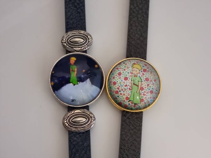 Lederarmband Kleiner Prinz Schmuck Kinder Partygeschenk Minigeschenk von SCHAU1MALTreasures