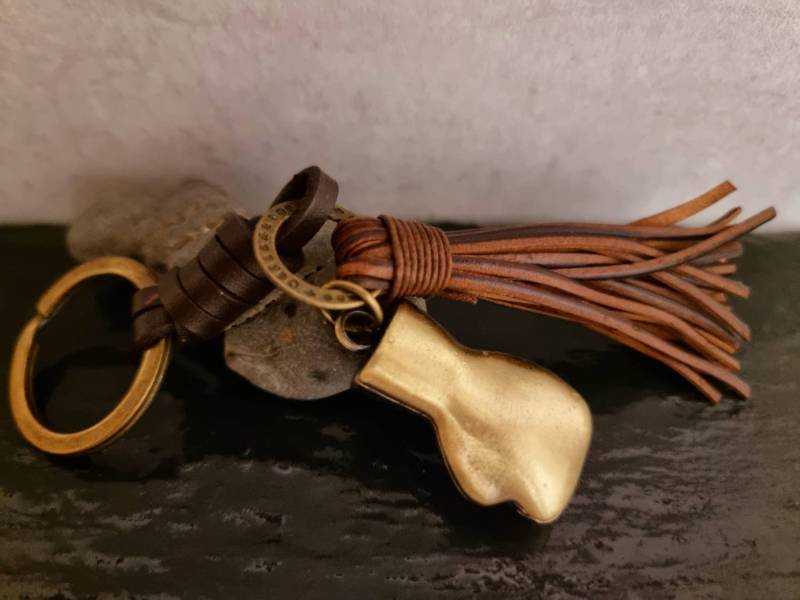 Schlüsselanhänger Männergeschenk Sport Keychain Keyring Fight Kampfsport von SCHAU1MALTreasures