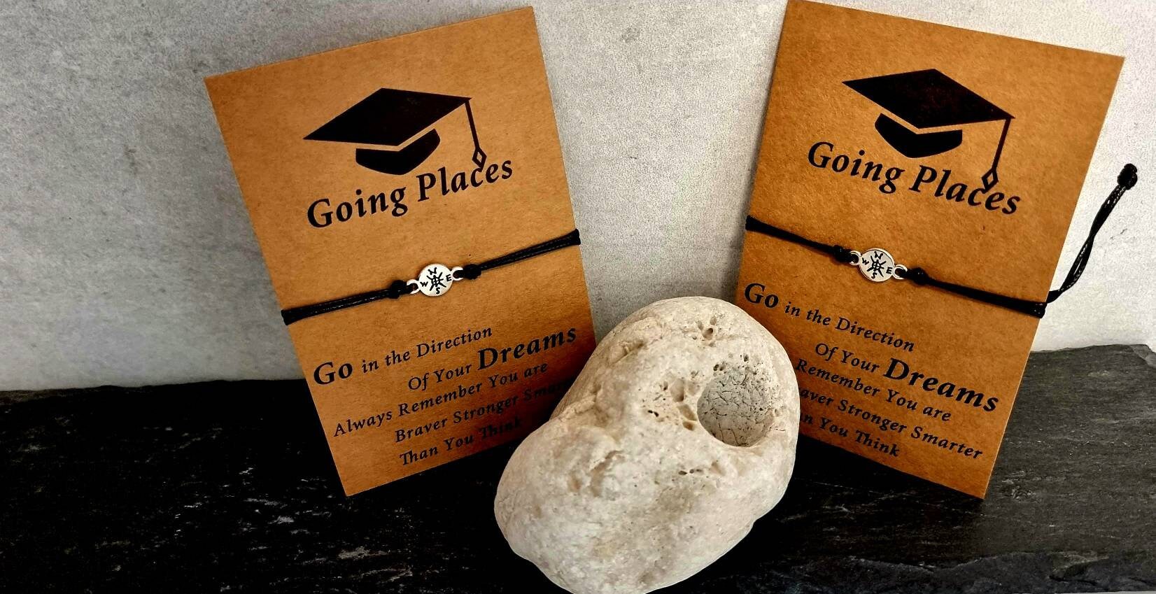 Sponsion, Graduation Armband Schulbschluss Doktorhut Kleines Geschenk Minigeschenk von SCHAU1MALTreasures