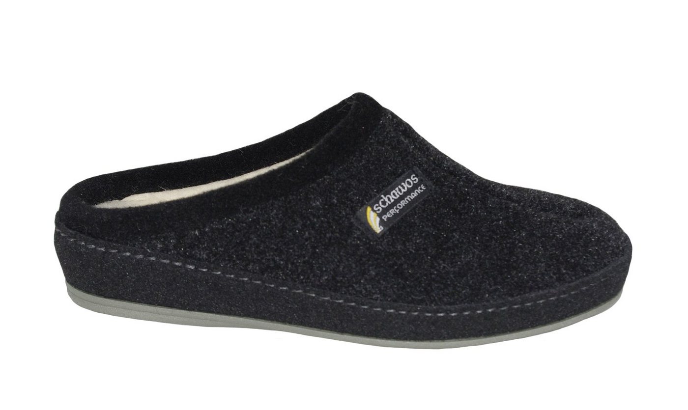 SCHAWOS Schawos Herren Pantoffel 6030-1 schwarz Hausschuh SCHAWOS Schawos Herren Pantoffel 6030-1 schwarz Hausschuh von SCHAWOS