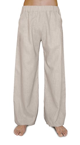 SCHAZAD Leinenhose Delight (L, beige) von SCHAZAD