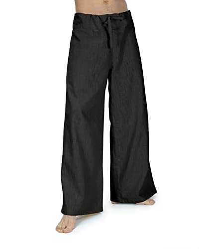 SCHAZAD Leinenhose Deluxe (L, schwarz) von SCHAZAD