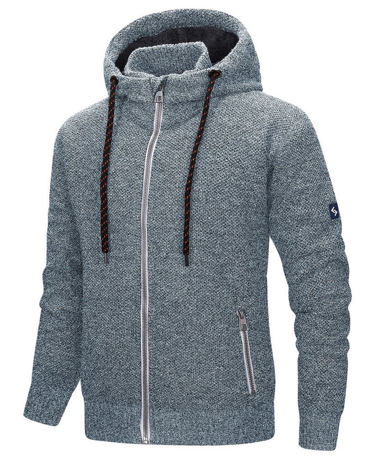 SCHEIBLER WORKWEAR Kapuzenstrickjacke Strickjacke Schärding von SCHEIBLER WORKWEAR