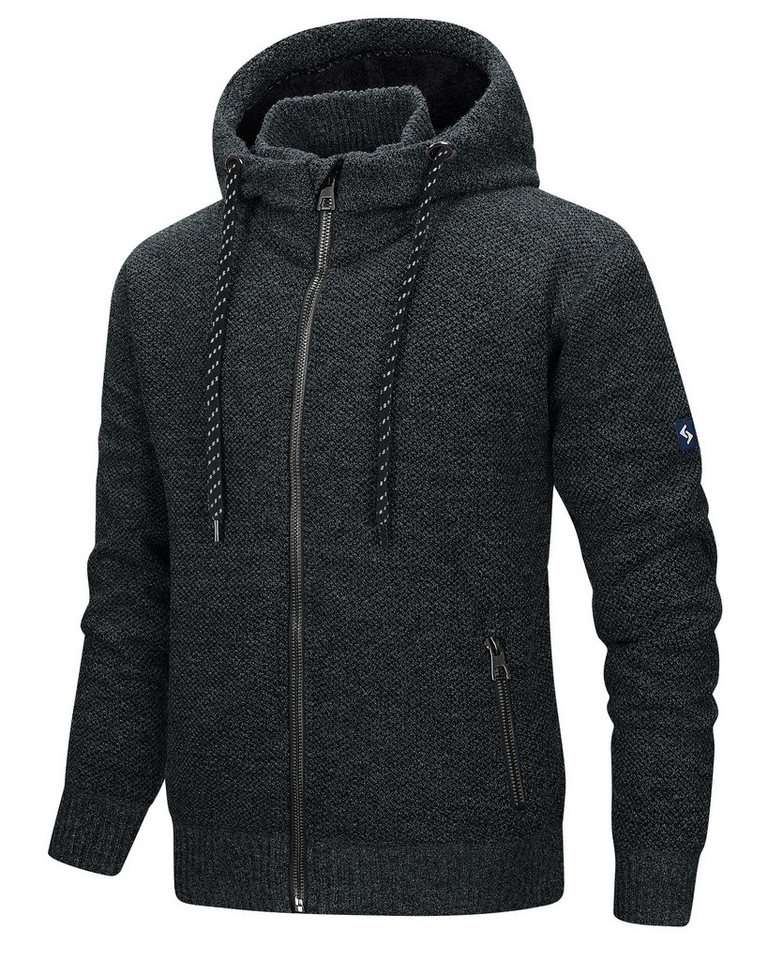 SCHEIBLER Kapuzenstrickjacke Strickjacke Schärding von SCHEIBLER