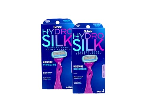 Schick Hydro Seide für Frauen Rasierer, (2er Pack) von SCHICK