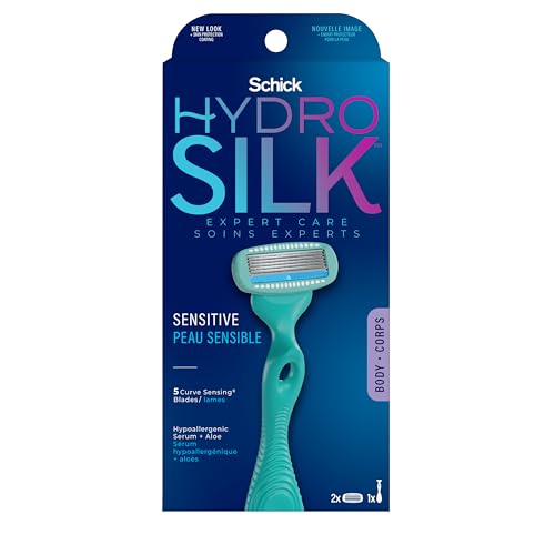 Schick Hydro Silk Sensitive Skin Razor for Women with 2 Moisturizing Razor Blade Refills by Schick von SCHICK