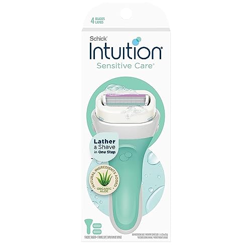 Schick Intuition Sensitive Care Razor for Women with 2 Moisturizing Razor Blade Refills with Natural Aloe by Schick von SCHICK