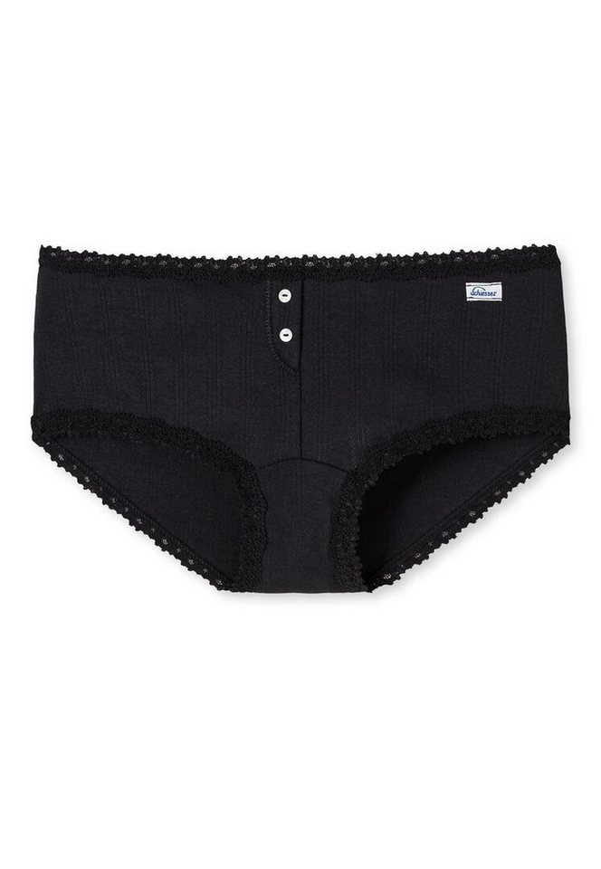 SCHIESSER REVIVAL Panty Agathe (3er Vorteilspack) aus lieblichem Feinripp-Ajourée von SCHIESSER REVIVAL