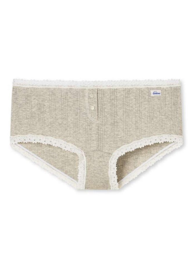 SCHIESSER REVIVAL Panty Agathe aus lieblichem Feinripp-Ajourée von SCHIESSER REVIVAL