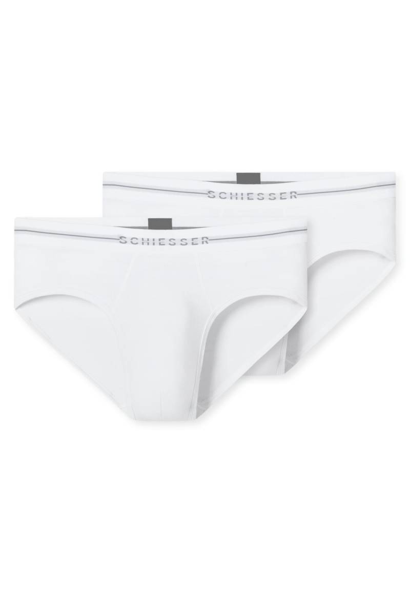 SCHIESSER - 2PACK Rio-Slip weiss - Gr. - 6 von SCHIESSER