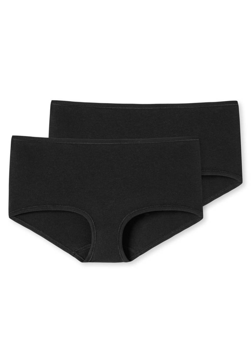SCHIESSER - 2PACK Shorts schwarz - Gr. - 40 von SCHIESSER
