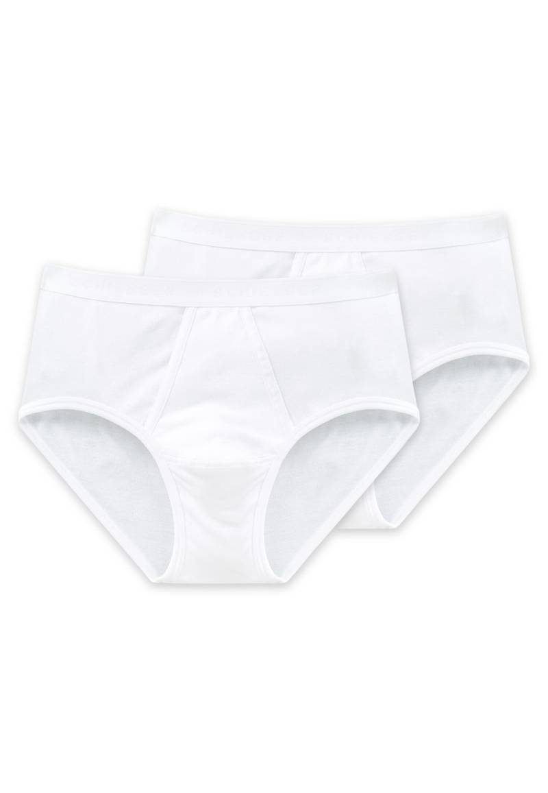 SCHIESSER - 2PACK Sportslip weiss - Gr. - 9 von SCHIESSER