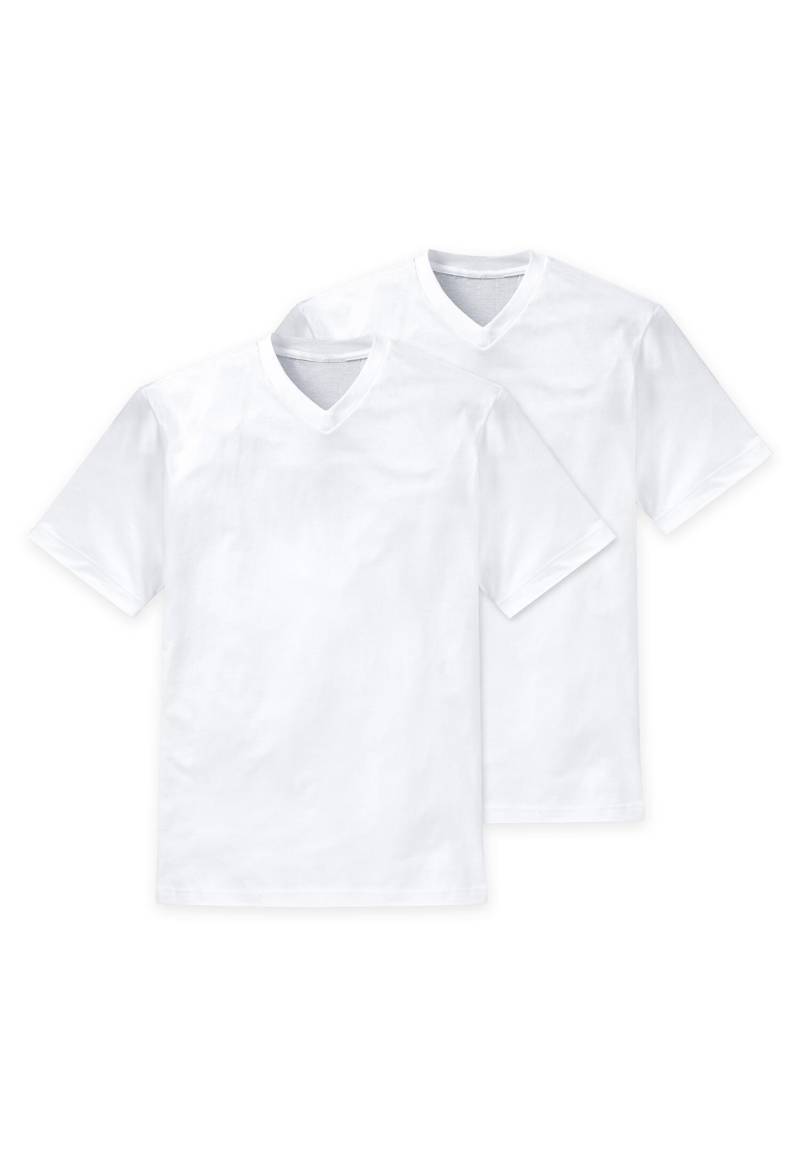 SCHIESSER - 2PACK T-shirt weiss - Gr. - M von SCHIESSER