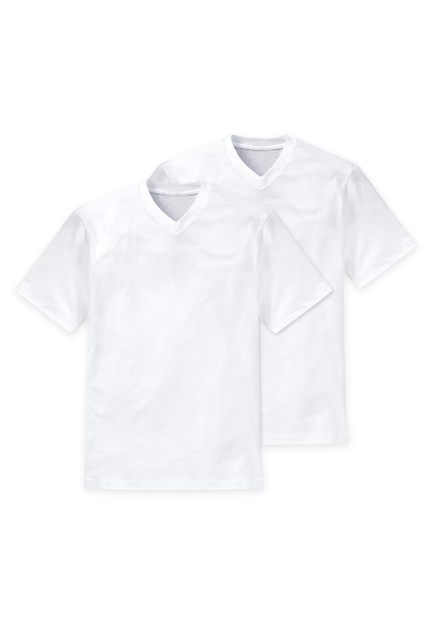 SCHIESSER - 2PACK T-shirt weiss - Gr. - XXL von SCHIESSER