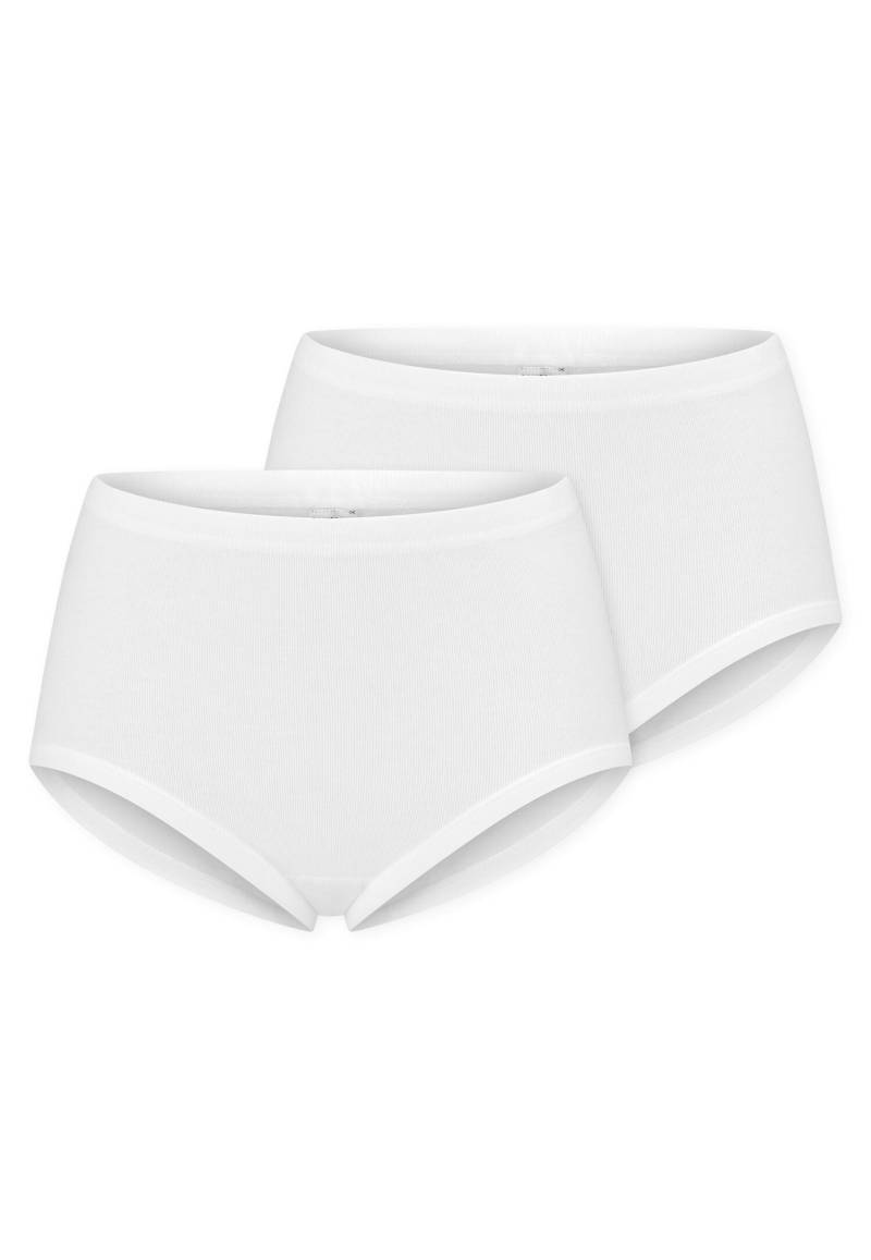 SCHIESSER - 2PACK Taillenslip weiss - Gr. - 44 von SCHIESSER