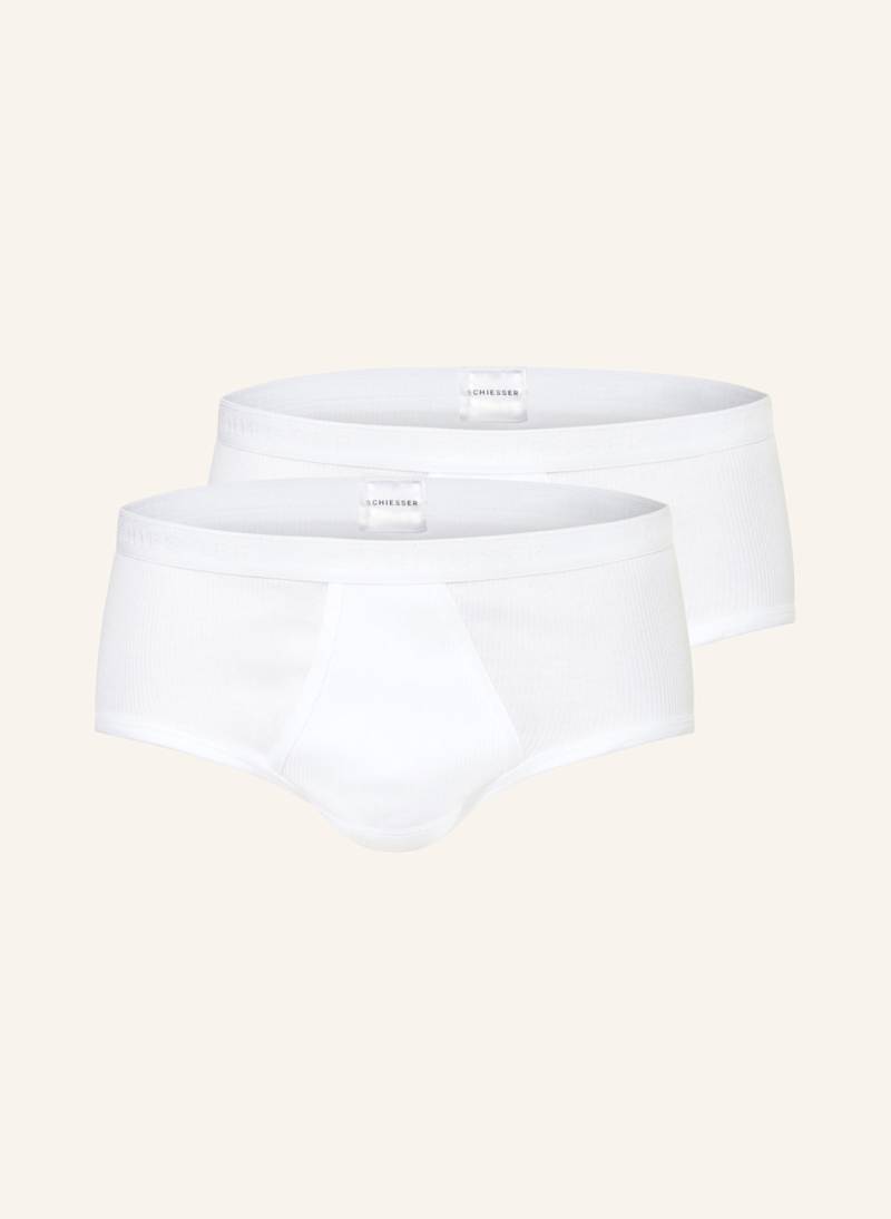 Schiesser 2er-Pack Slips Original Classics weiss von Schiesser