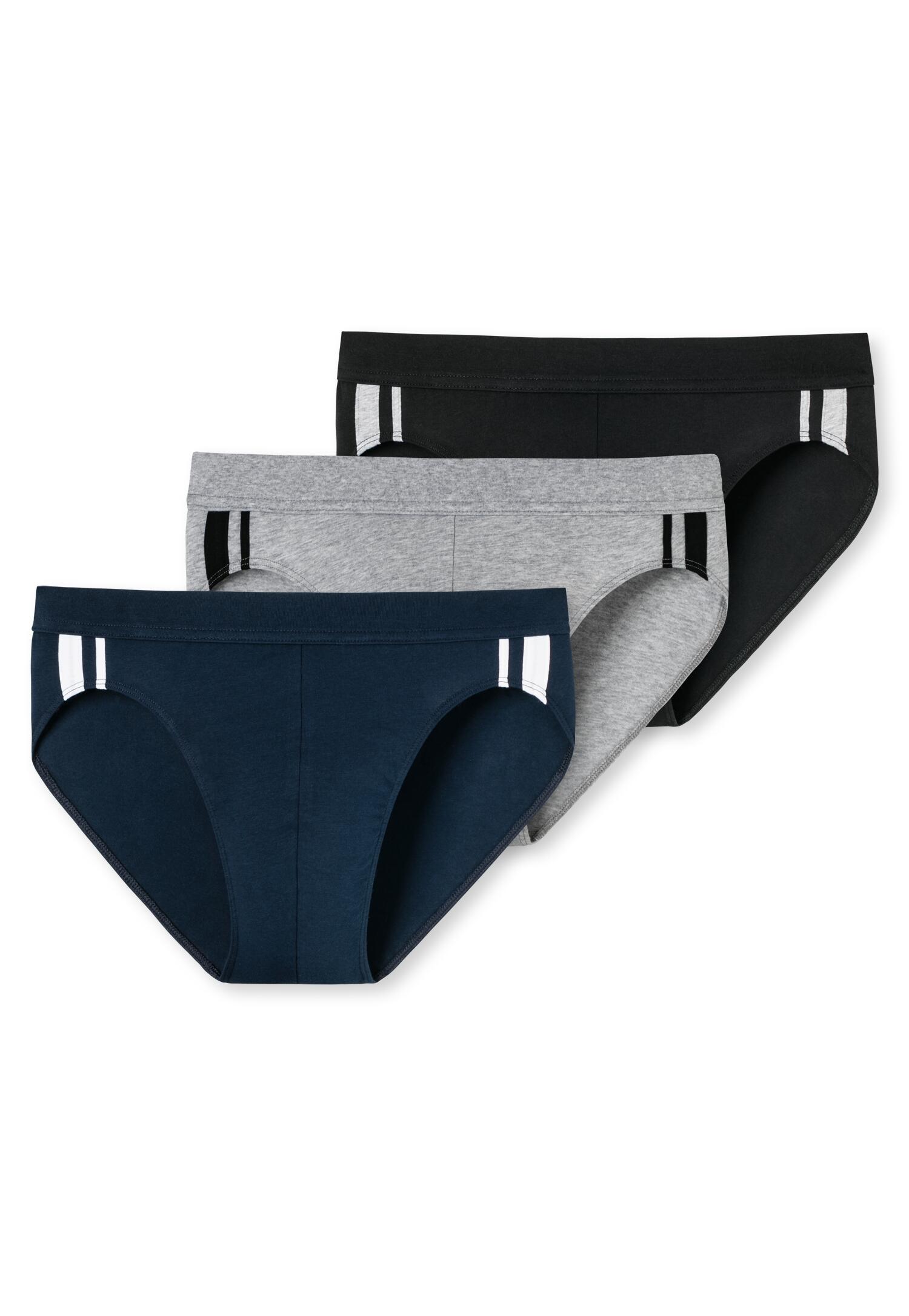 SCHIESSER - 3PACK Rio-Slip multicolor 1 - Gr. - 7 von SCHIESSER