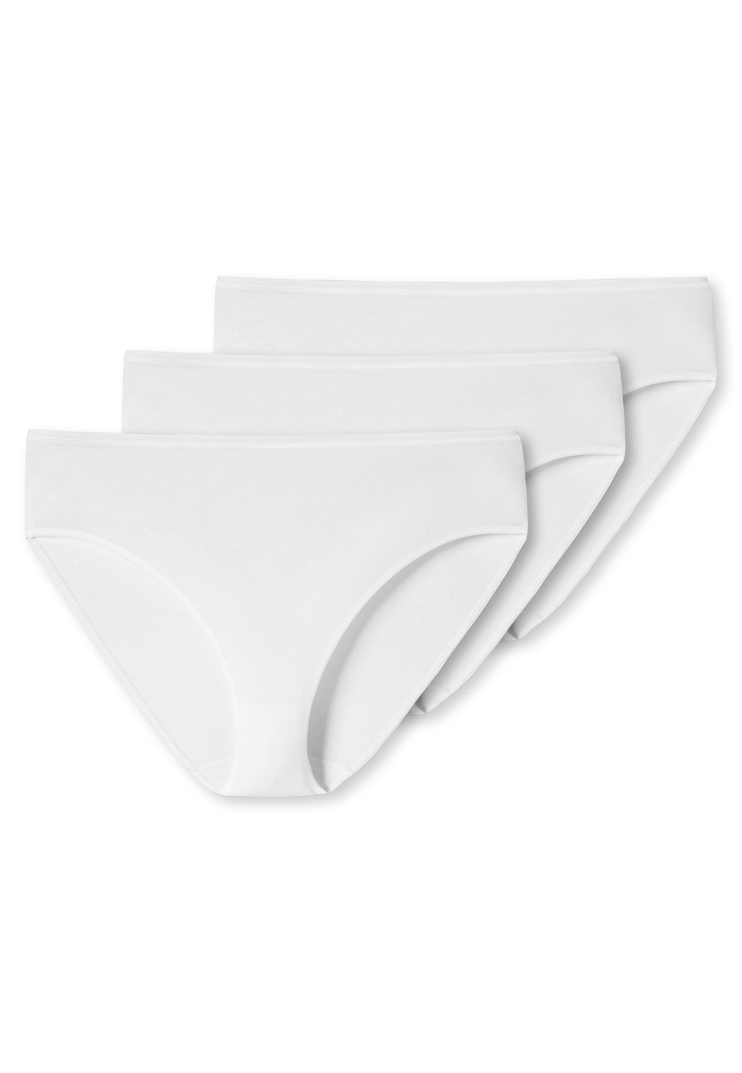 SCHIESSER - 3PACK Slip weiss - Gr. - 44 von SCHIESSER