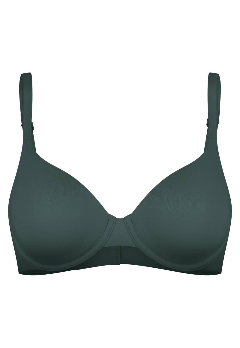 SCHIESSER - BH mit Schale dunkelgrün - Gr. - 80C von SCHIESSER