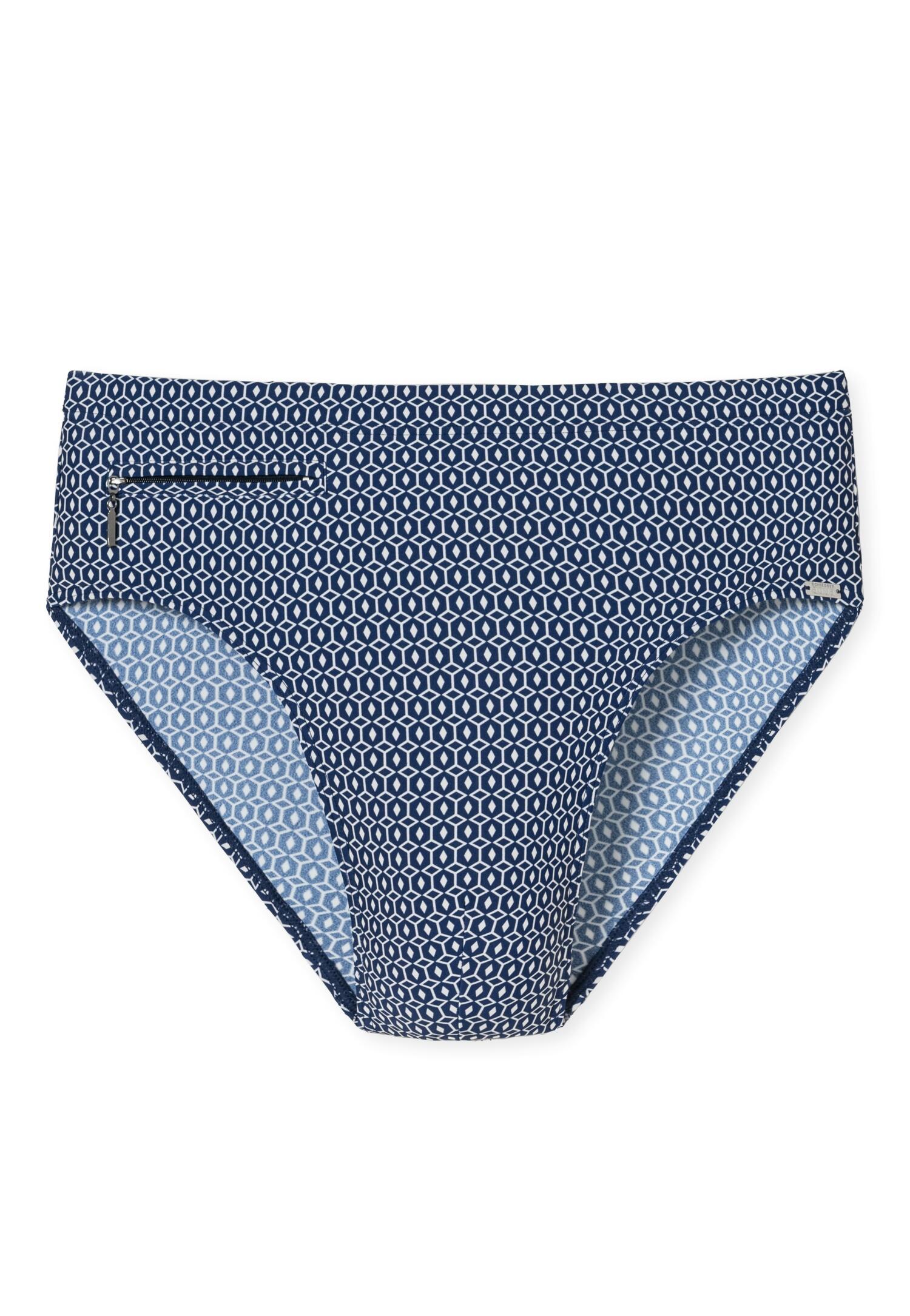SCHIESSER - Badehose Slip Komfort navy - Gr. - 8 von SCHIESSER