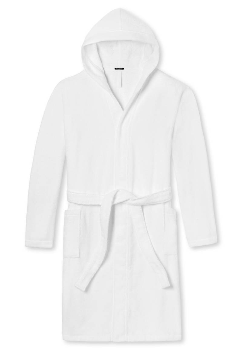 SCHIESSER - Bademantel, 120 cm weiss - Gr. - M von SCHIESSER