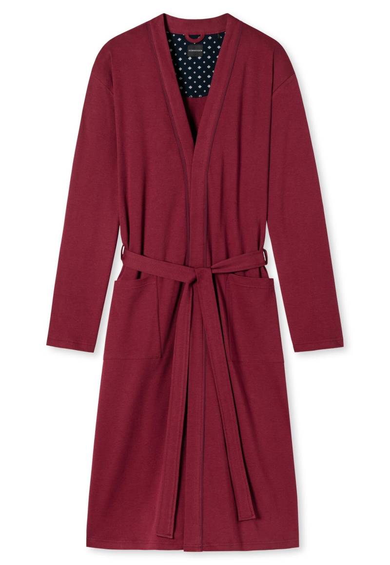 SCHIESSER - Bademantel bordeaux - Gr. - XL von SCHIESSER