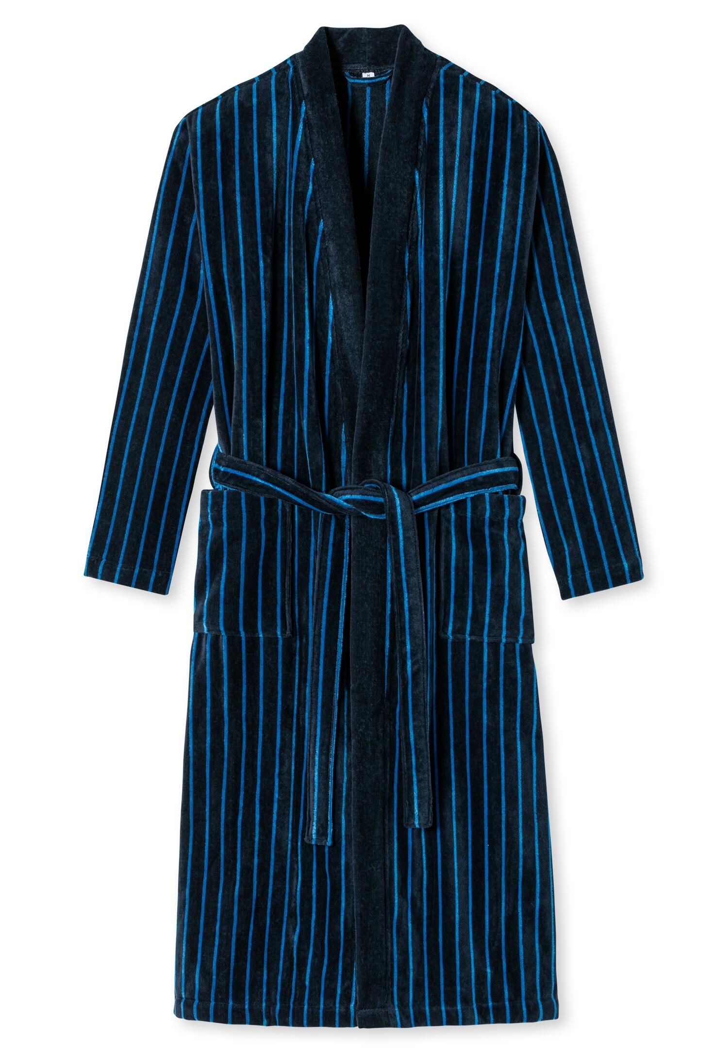 SCHIESSER - Bademantel dunkelblau - Gr. - L von SCHIESSER