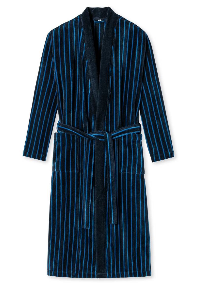 SCHIESSER - Bademantel dunkelblau - Gr. - L von SCHIESSER