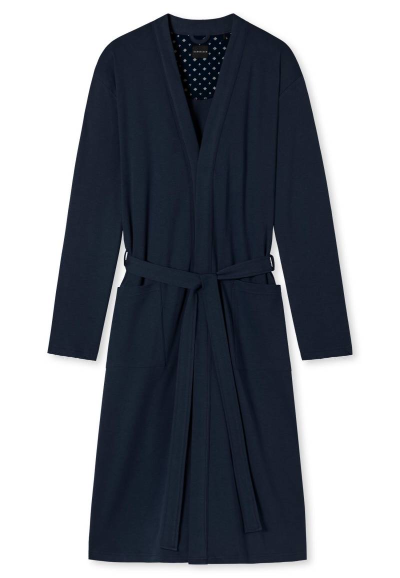 SCHIESSER - Bademantel dunkelblau - Gr. - XL von SCHIESSER