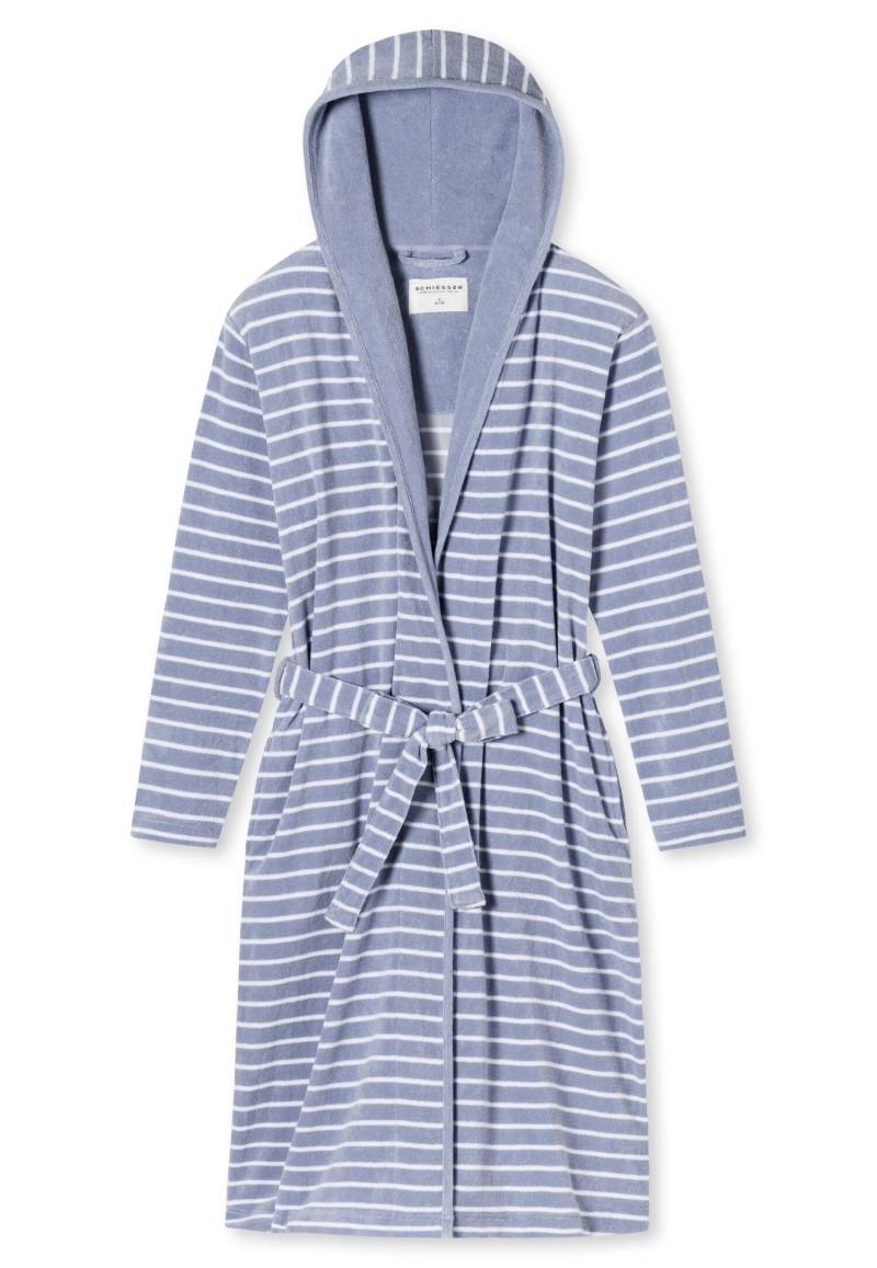 SCHIESSER - Bademantel grau - Gr. - XL von SCHIESSER