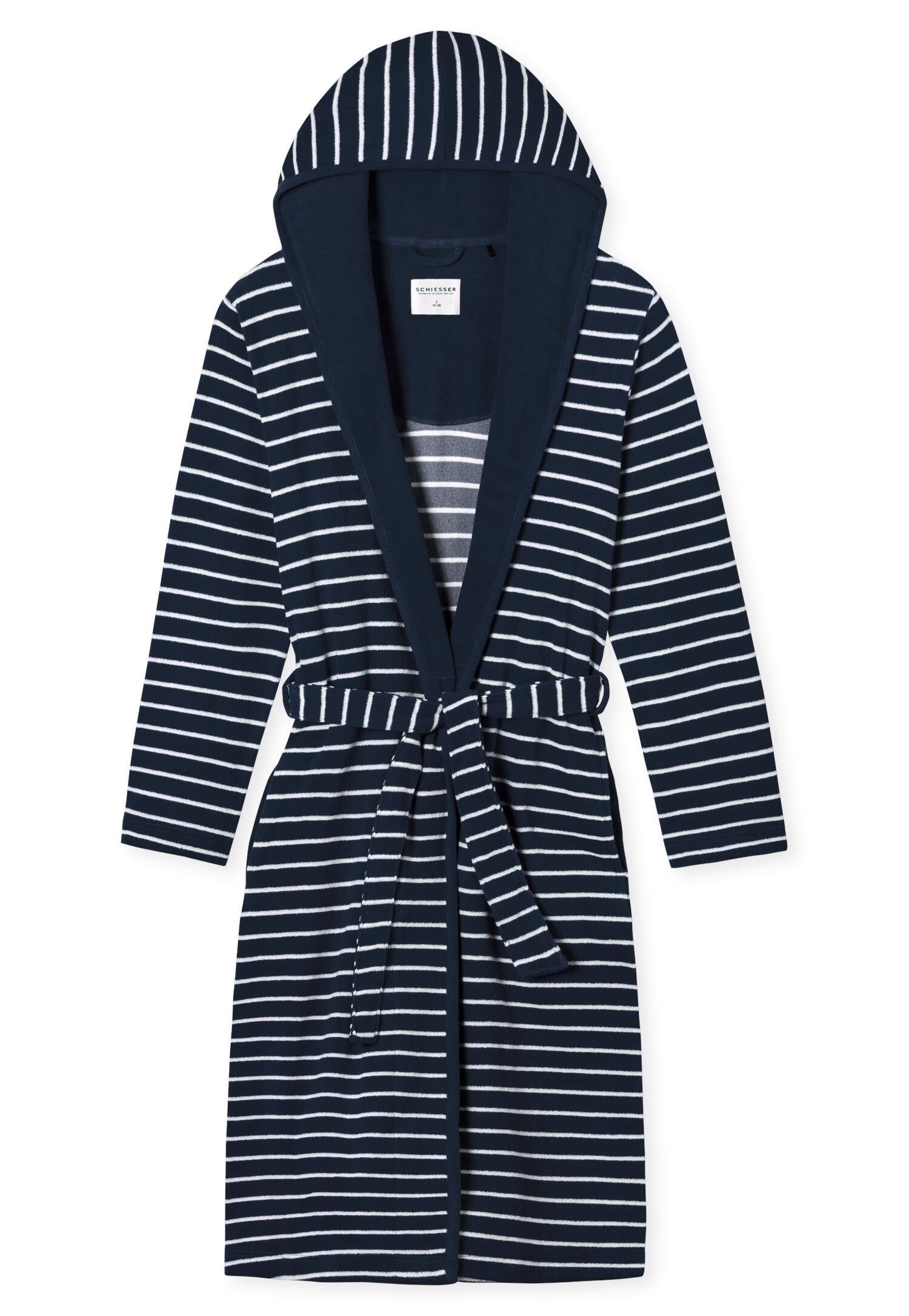 SCHIESSER - Bademantel navy - Gr. - XL von SCHIESSER