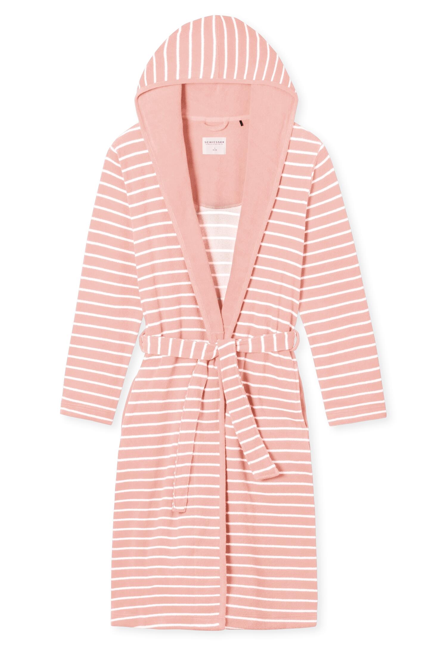 SCHIESSER - Bademantel rosé - Gr. - L von SCHIESSER