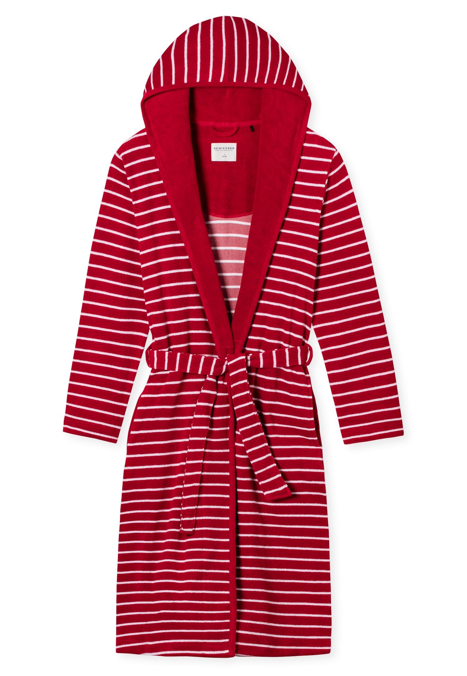 SCHIESSER - Bademantel rot - Gr. - XL von SCHIESSER