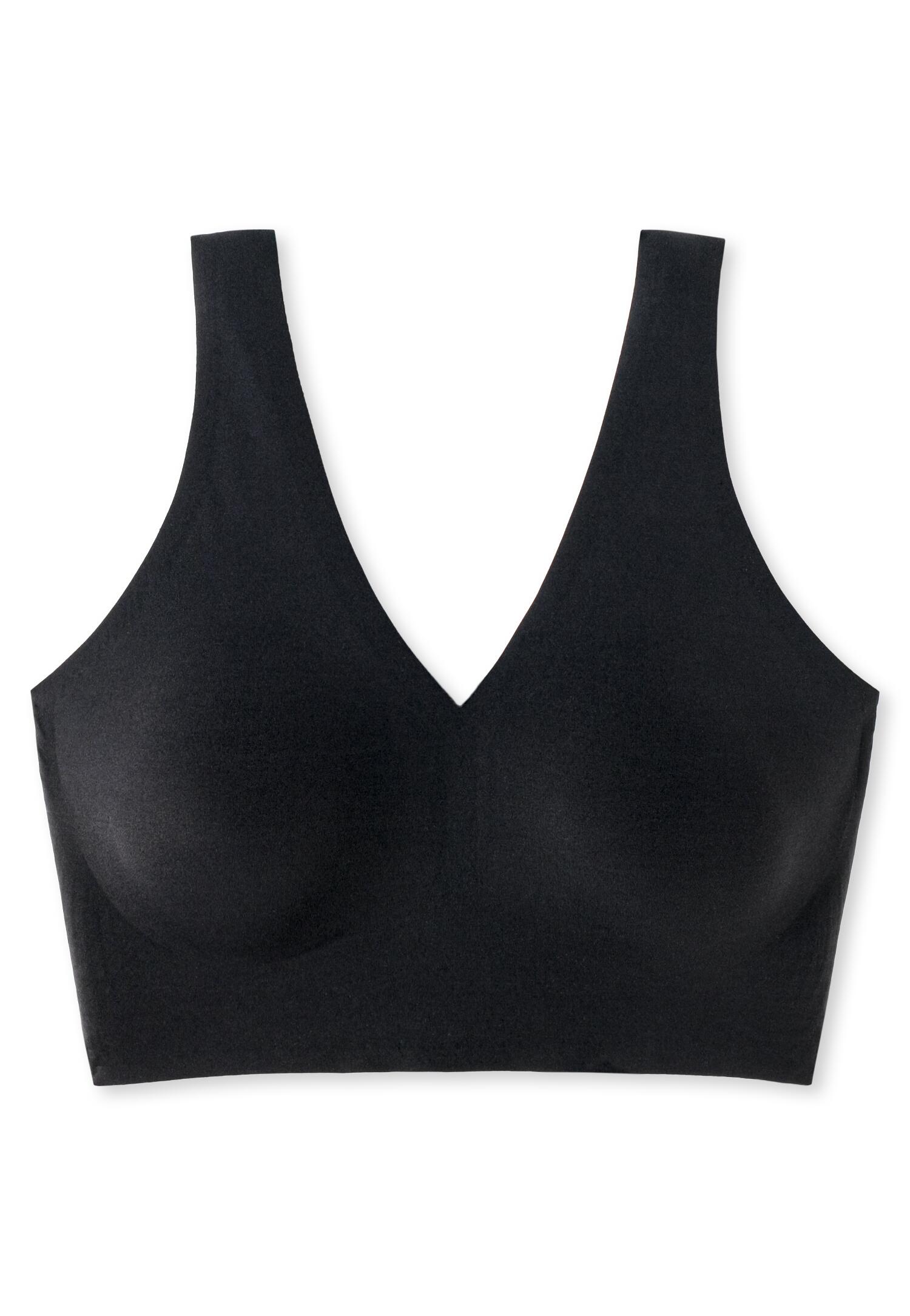 SCHIESSER - Bustier mit Pads schwarz - Gr. - 44 von SCHIESSER