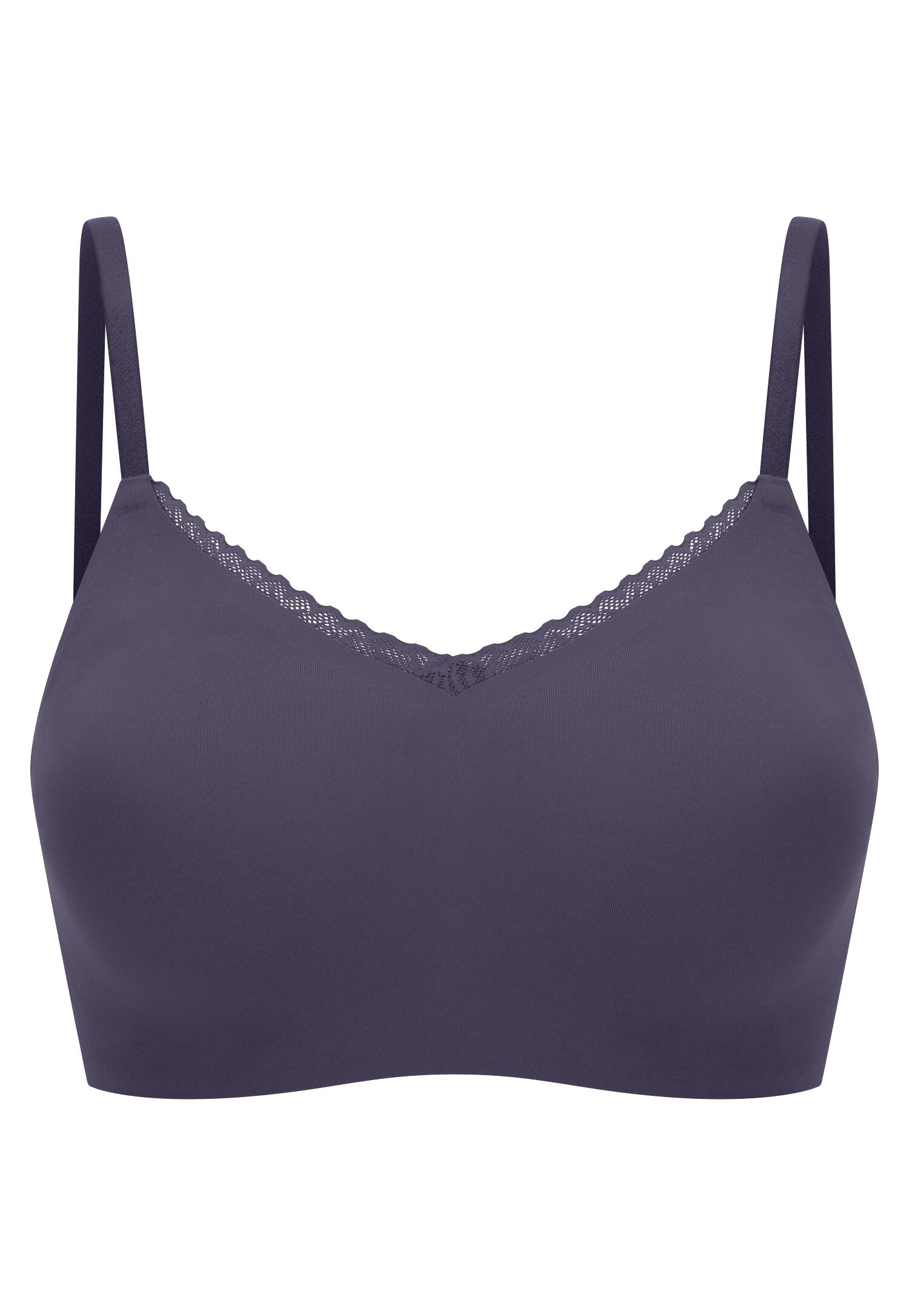 SCHIESSER - Bustier mit herausn. Pads indigo - Gr. - 36 von SCHIESSER