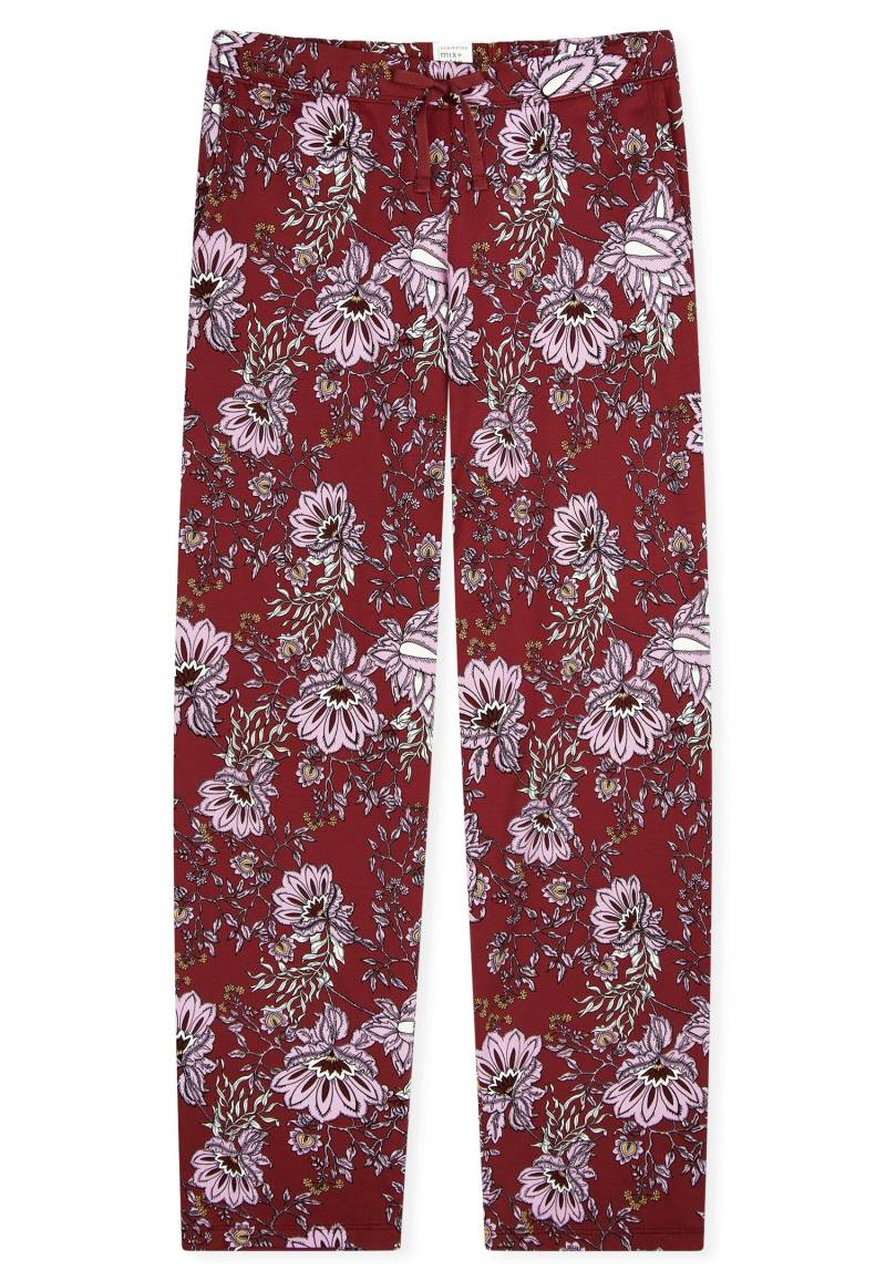 SCHIESSER - Hose lang dunkelrot - Gr. - 40 von SCHIESSER