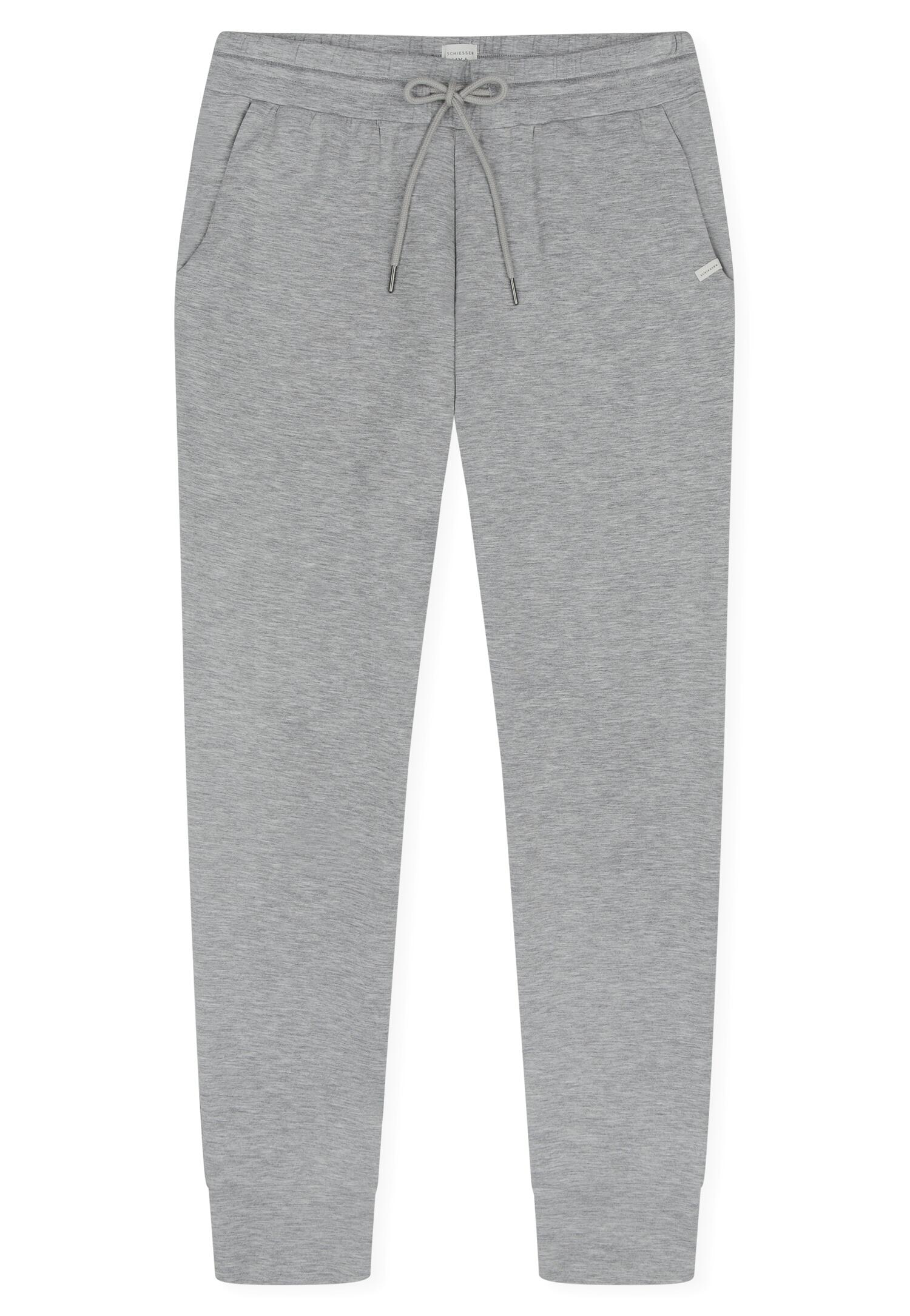 SCHIESSER - Hose lang grau-mel. - Gr. - 44 von SCHIESSER