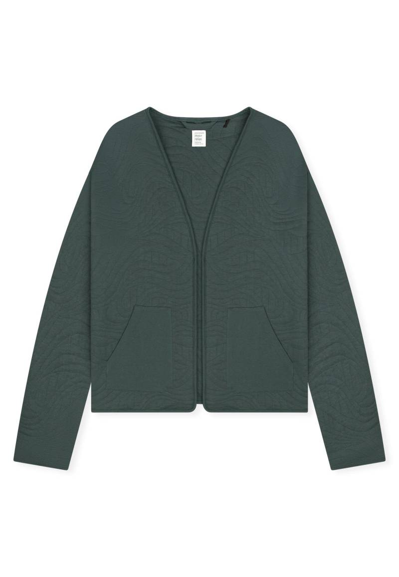 SCHIESSER - Jacke dunkelgrün von SCHIESSER